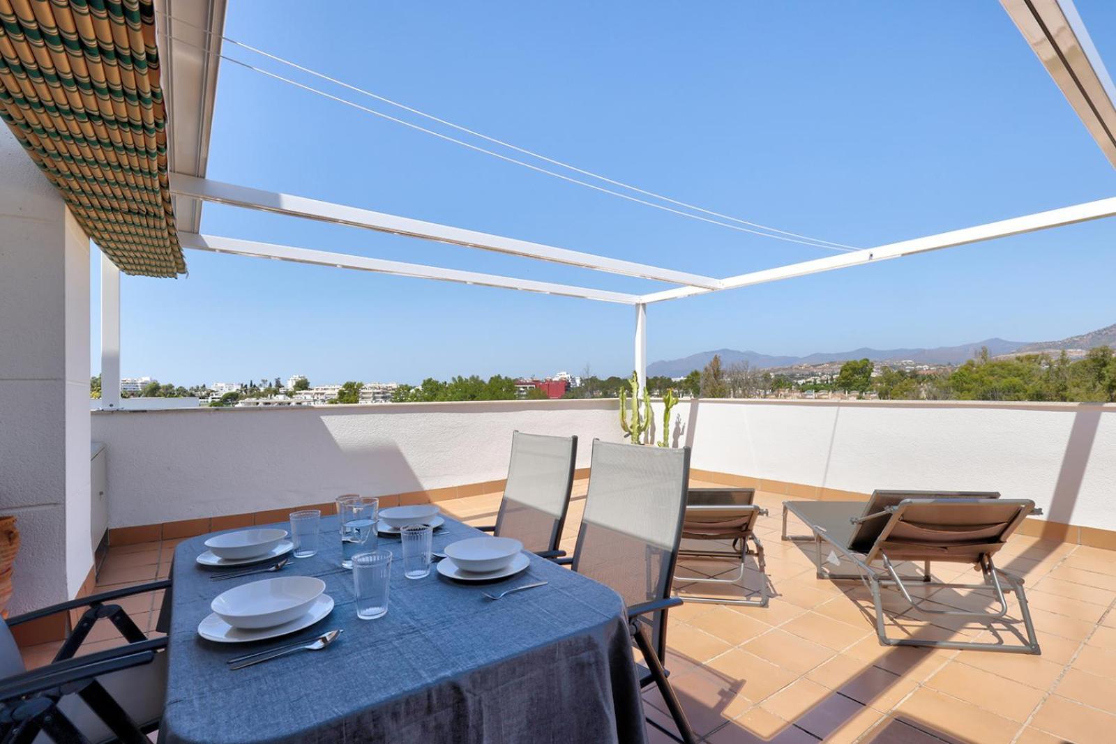 Bright Penthouse With Swimming Pool In Marbella Appartement Buitenkant foto